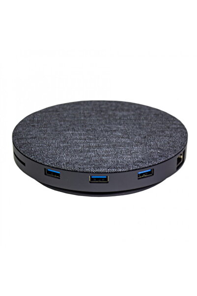 Devia UFO 10 în 1 HUB încărcător wireless gri