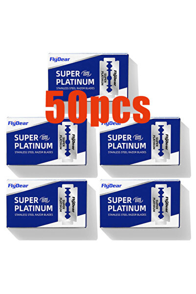 Choice3 50pcs 10-70pcs Double Edge Razor Blades Men'S Razor For Shaving Men B...
