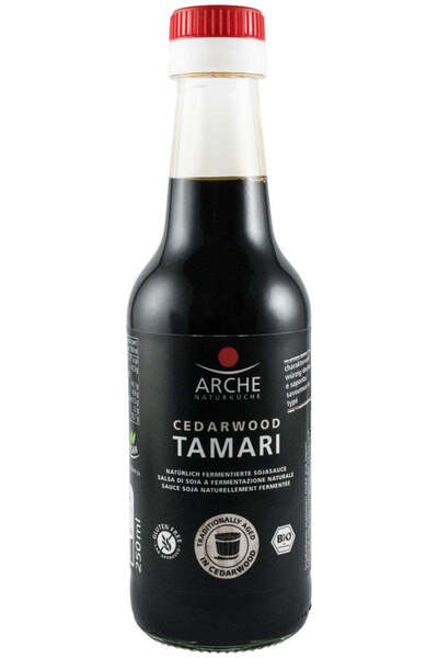 Arche Tamari cedarwood soy sauce, organic, 250g