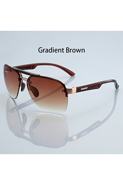 Choice1 GradientBrown Fashion Vintage Gradient Aviator Sunglasses Men Women F...