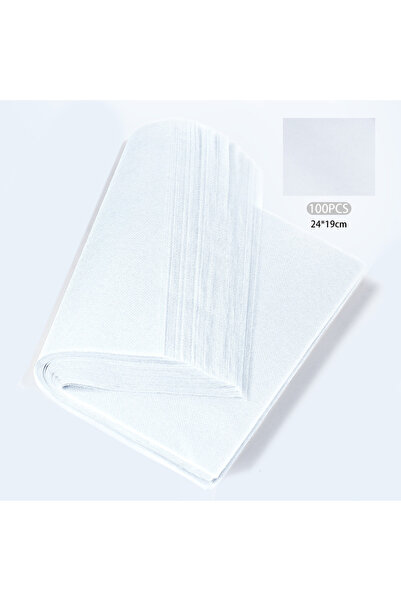 Choice1 100pcs white 100PCS Nail Dust Collector Filter Paper Disposable Non-w...