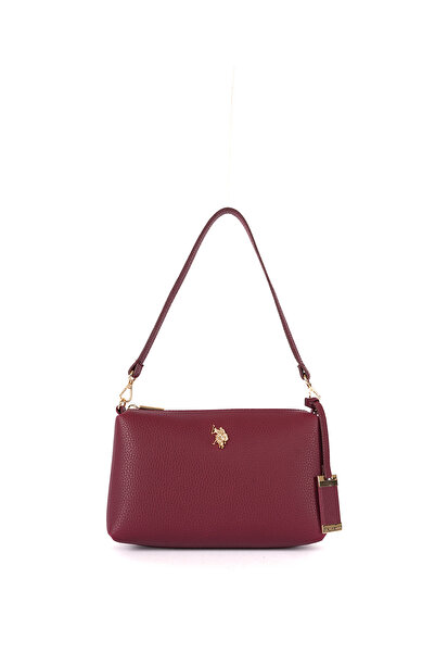 U.S. Polo Assn. Burgundy Women's Shoulder Bag Us26145