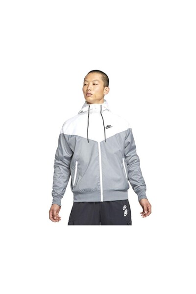 Nike Erkek Ceket Yağmurluk M Nk Wvn Lnd Wr Hd Jkt DA0001-084 Gri