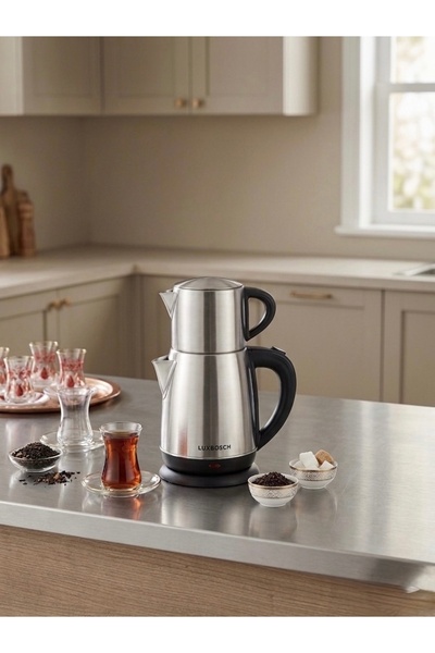 LUXBOSCH tea maker çelik çaycı