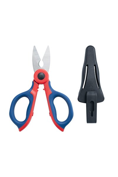 Choice1 Blue Electrician Tools Fiber Optic Cable Cutting Multitool Scissors S...
