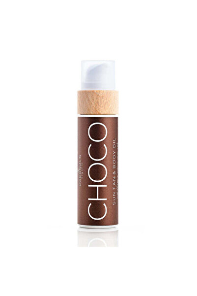 Cocosolis CHOCO Ulei de bronzare și corp, ulei de bronzare rapidă, 110ml