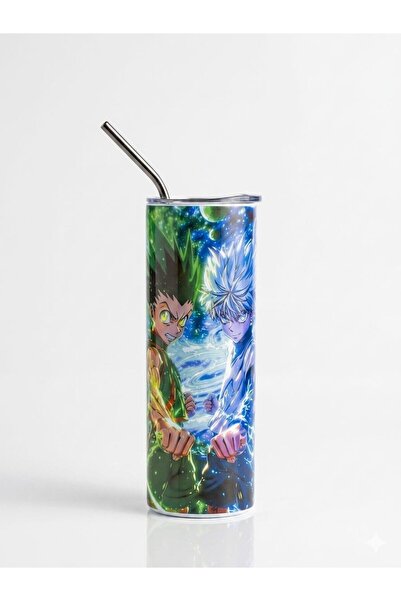 HOLOL 20oz Anime Hunter Tumbler Cup Thermal Insulated Mug