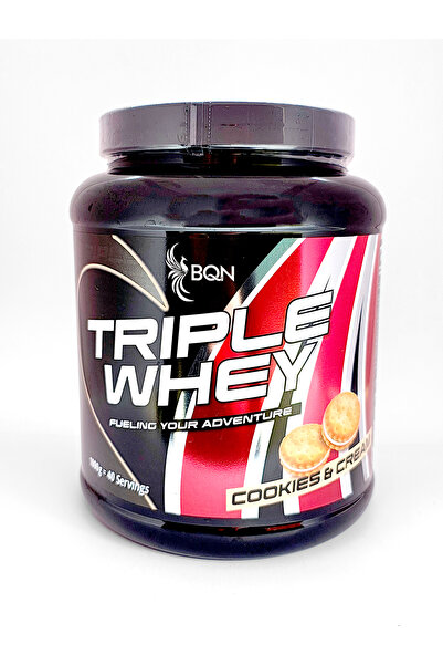 Vitalysa BQN Triple Whey - Triple Whey Protein - Cookies & Cream Flavor - 100...