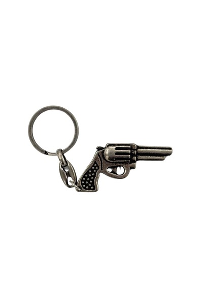 KORDAK Cowboy Gun Metal Weapon Keychain
