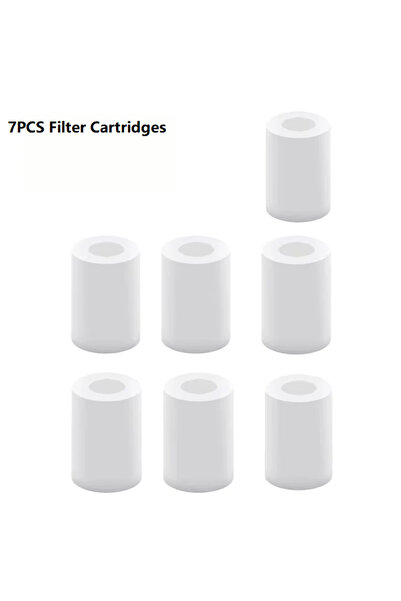 Choice 7 filter cottons 5 Micron PP Cotton Cartridge Shower Filter – Universa...