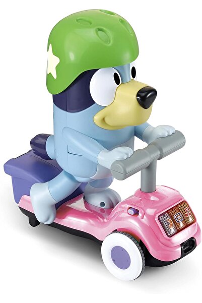 VTech Baby VTech Bluey Scooter Time Bluey (Blue) || Ideal Gift for Kids 3, 4,...