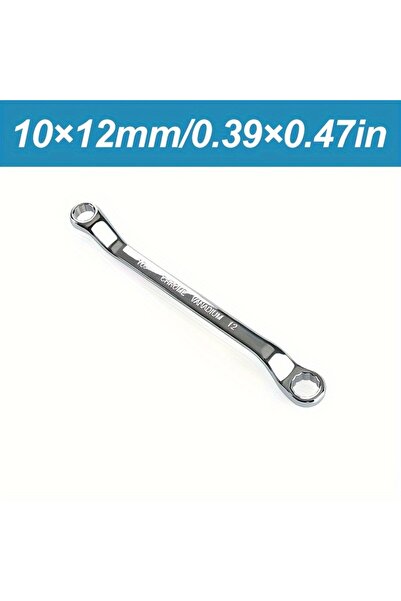 Choice6 10-12 1pc Chrome Vanadium Steel Dual Head Dual-purpose Plum Wrench Au...