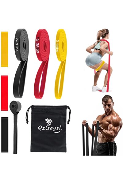Other Bandă de rezistență pentru fitness cu ancoră pentru ușă și geantă de de...