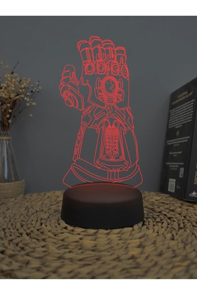 Yubi Design Thanos'un Eldiveni Marvel - Pilli & Type-C Anime Dekoratif Hediye...