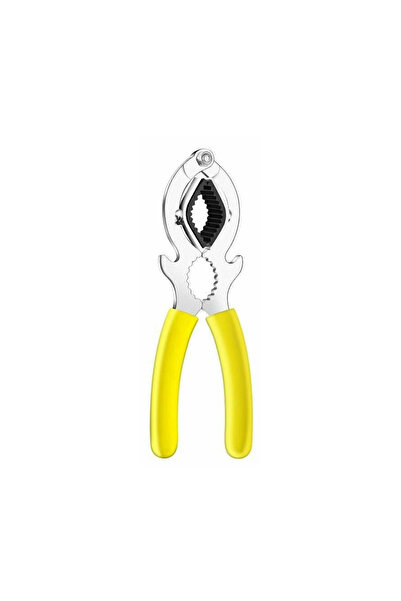 Choice Yellow Stainless Steel Multifunctional Faucet Wrench Non-Slip Grip Sin...