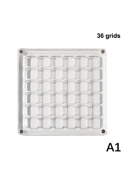 Choice JETTING A1 New 36/64/100 Grids Small Gold Bean Storage Box Acrylic Gol...