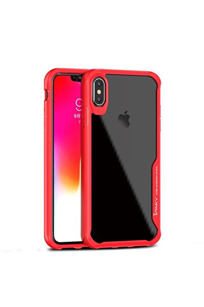 iPaky Survival Case Gel Anti-Fall Cover Apple iPhone XS MAX Κόκκινο