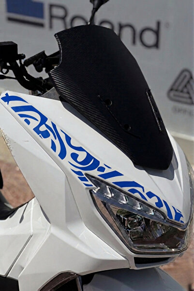 Banxtre Mondial Strada Scooter için. Far Üstü Tribal Dövme Sticker (1 Adet Ta...