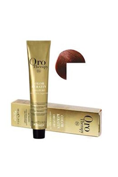 Fanola Vopsea Demi-permanentă Oro Therapy Color Keratin 6.46 Blond Inchis Ara...