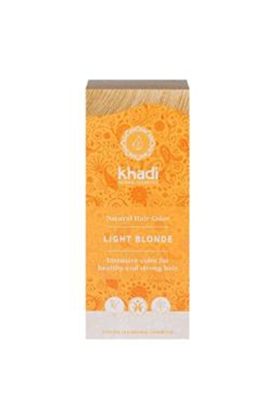 khadi Vopsea de Par Henna pentru Blond Deschis Khadi, 100 g