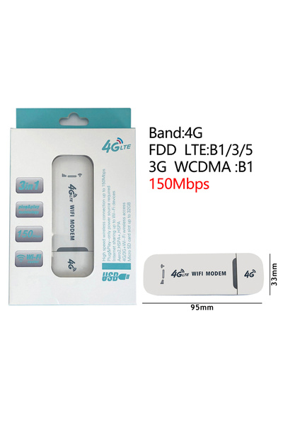 choice2 راوتر واي فاي 4G أبيض من الجيل الثاني بسرعة 150 ميجابت في الثانية، مو...