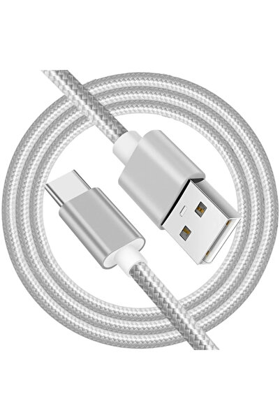 Choice5 كابل شحن سريع USB نوع C بطول 1.5 متر باللون الفضي لهواتف آيفون 15 و16...