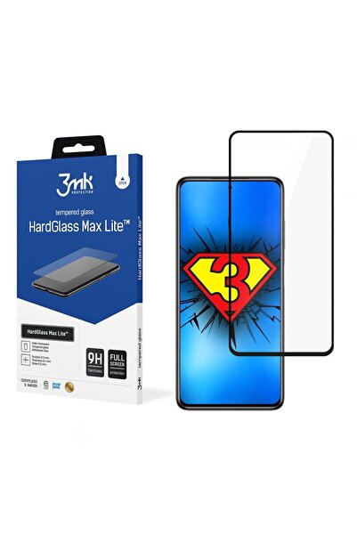 3MK HardGlass Max Lite Full Screen Xiaomi Poco X3 NFC / Poco X3 Pro Μαύρο