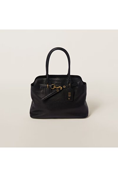 Miu Miu Aventure Nappa Leather Tote Bag H31cm x W40cm x D13cm