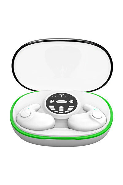 Choice VIKEFON White TWS Bluetooth 5.3 Wireless Earphone Invisible Sleep Head...