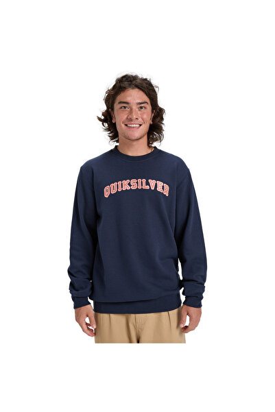 Quiksilver Ανδρικό Μακρυμάνικο Φούτερ Ναυτικό Μπλε