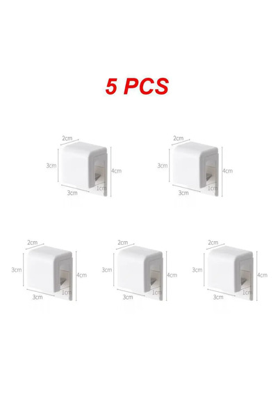 Choice1 5pcs 1-100pcs Punch-free Toothbrush Holder Wall-mounted Toothpaste Ho...