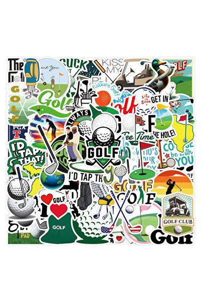 Choice 60PCS 60pcs Ball Sports Golf Graffiti Waterproof DIY Stickers Decorati...