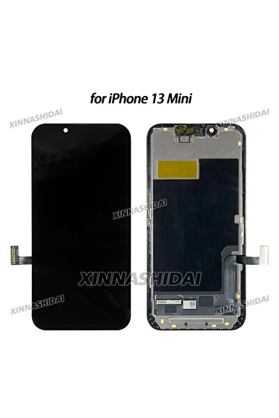 Choice شاشة LCD جديدة من نوع InCell لهاتف آيفون 13 ميني مع لوحة لمس رقمية قاب...