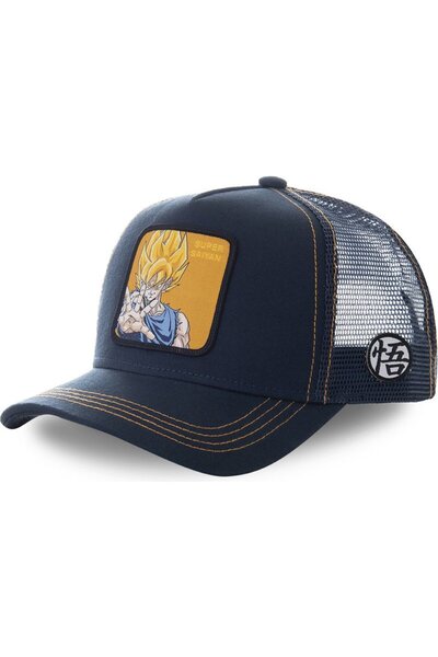 Choice23 Bandai SUPER SAIYAN NAVY New Dragon Ball Son Goku Cap Summer Travel ...