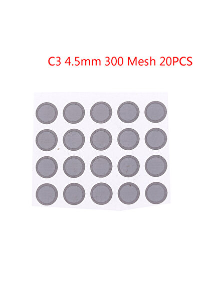 Choice5 KOQZM 4.5mm 300 mesh 20 Pcs DIY Earphones Tuning Papers Damping Front...