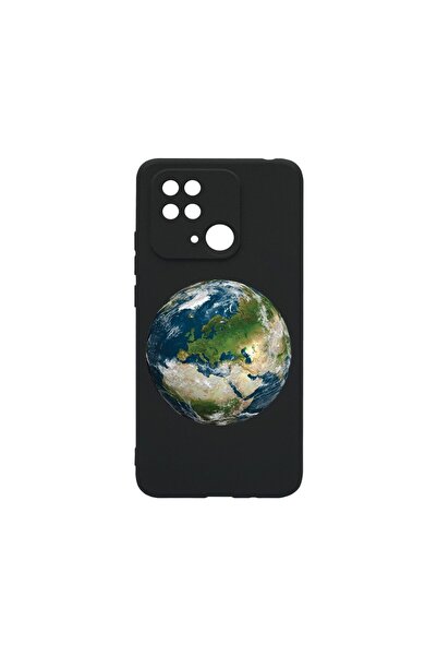 bestcase Λεπτή Θήκη Σιλικόνης 0.8MM, Συμβατή με Xiaomi Redmi 10C, Earth, Ανθε...