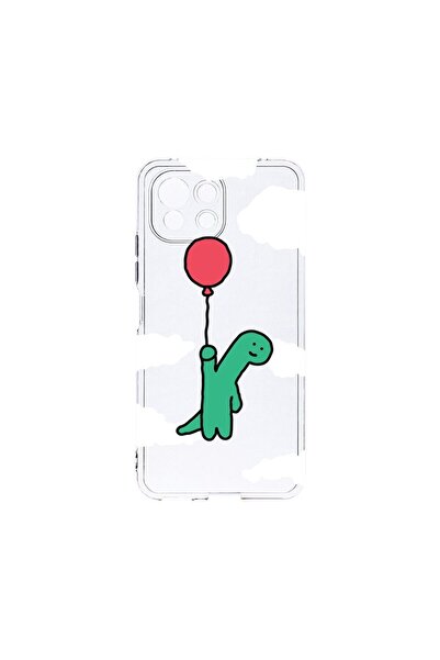 bestcase Clear Silicone Case 2MM, Compatible with Xiaomi Mi 11 Lite, Dino Bal...