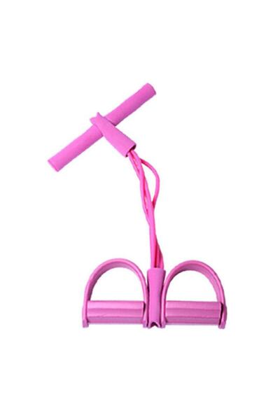 Choice F Fitness Resistance Bands-4 Tube Pedal Ankle Puller - Sit Up Leg Stre...