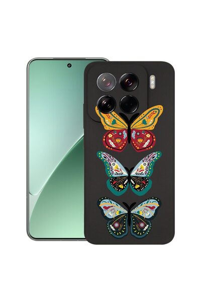 bestcase Husă pentru Xiaomi 15 Pro, Silicon subțire premium de 1.2MM, Butterf...