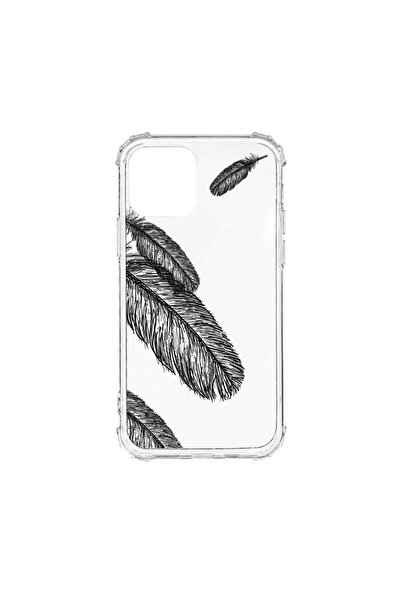 bestcase Husă antișoc din silicon compatibilă cu Realme C35, Feathers BW, pro...