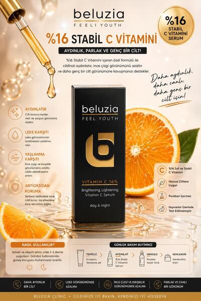 Beluzia Vitamin C 16% 30 ml
