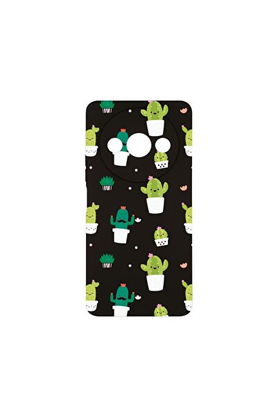 bestcase Λεπτή Θήκη Σιλικόνης 0.8MM, Συμβατή με Xiaomi Redmi A3, Σχέδιο Κάκτο...