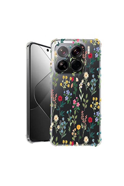 bestcase ¬Æ Husa pentru Xiaomi 15, Anti Shock 1.5MM, Spring Flowers, Protecti...