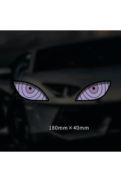 Choice4 D Creative Reflective Car Stickers Eye Reflective Sticker Motorcycle ...