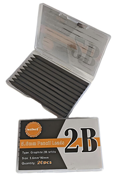 Choice1 2B (40PCS) Mechanical Pencil Refills 5.6mm 2B/4B/8B Graphite Pencil L...