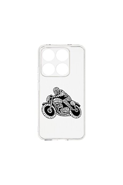 bestcase Θήκη για Xiaomi 14T, BestCase™ Διαφανής Σιλικόνη 2MM, Calligraphy Mo...