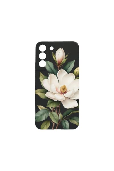 bestcase Θήκη TPU Υπέρλεπτη συμβατή με Samsung Galaxy S22 Ultra, Φλοράλ - Λευ...