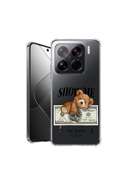 bestcase ¬Æ Husa pentru Xiaomi 15, Anti Shock 1.5MM, Teddy Bear Show Me The M...