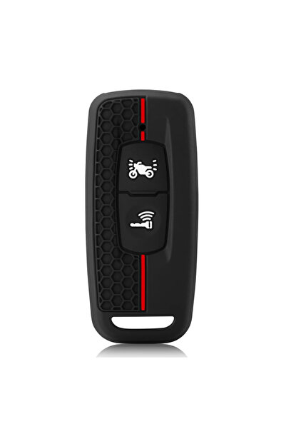 Choice غطاء حماية سيليكون أسود لمفتاح السيارة عن بعد لهوندا ADV 150 PCX 125 س...
