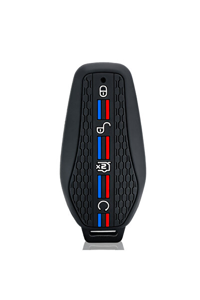 Choice Red Blue Line 2026 New Silicone Key Case Cover for BYD Song Plus Atto ...